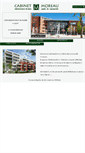 Mobile Screenshot of cabinetmoreau.com